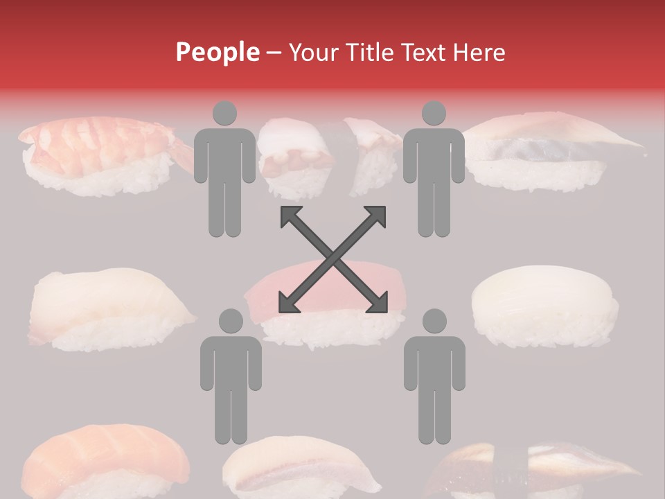 Yellow Salmon Soy PowerPoint Template