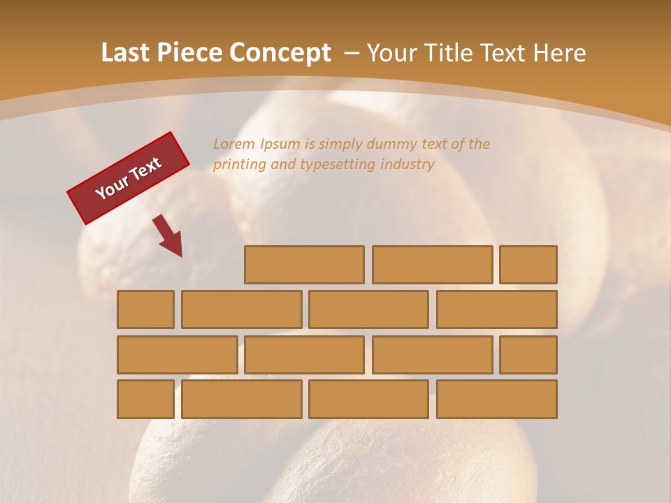 Crust Brown Breakfast PowerPoint Template