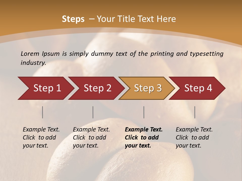 Crust Brown Breakfast PowerPoint Template