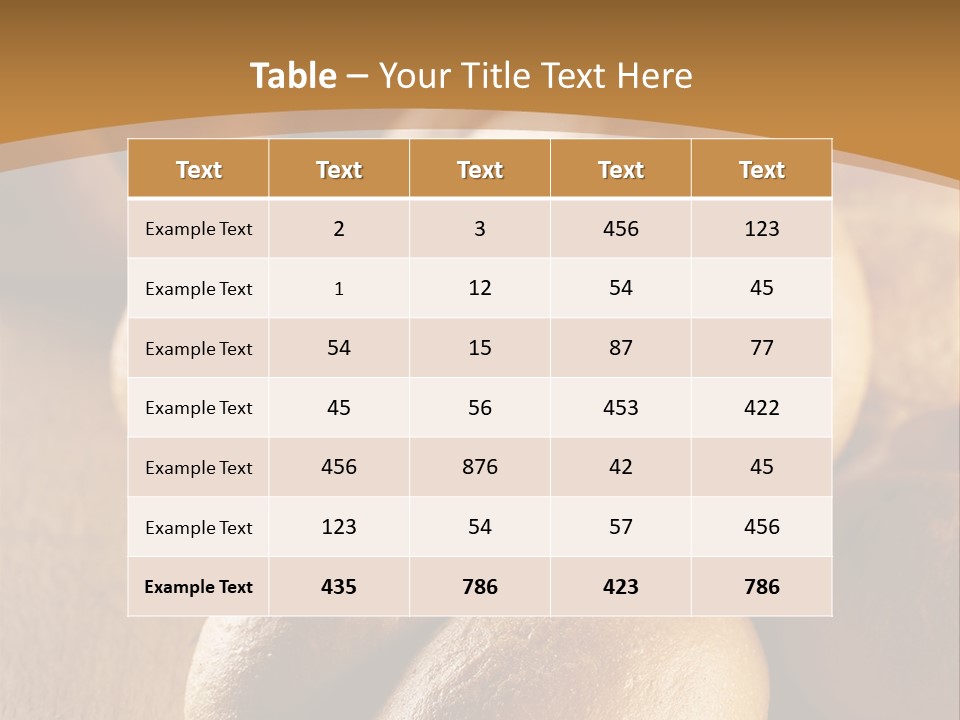 Crust Brown Breakfast PowerPoint Template