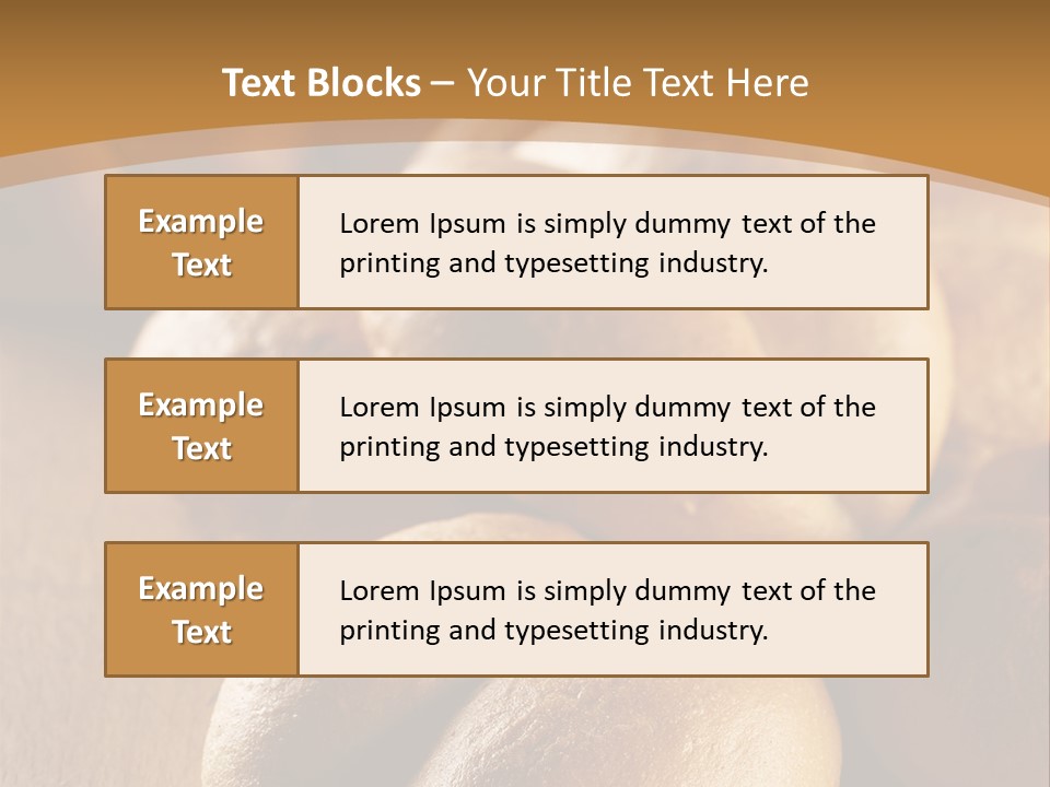 Crust Brown Breakfast PowerPoint Template