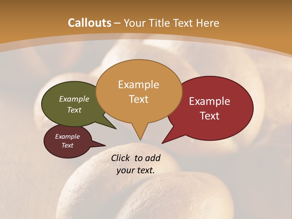 Crust Brown Breakfast PowerPoint Template