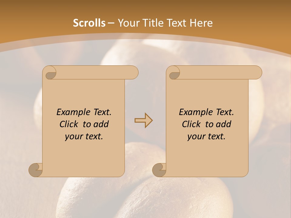 Crust Brown Breakfast PowerPoint Template