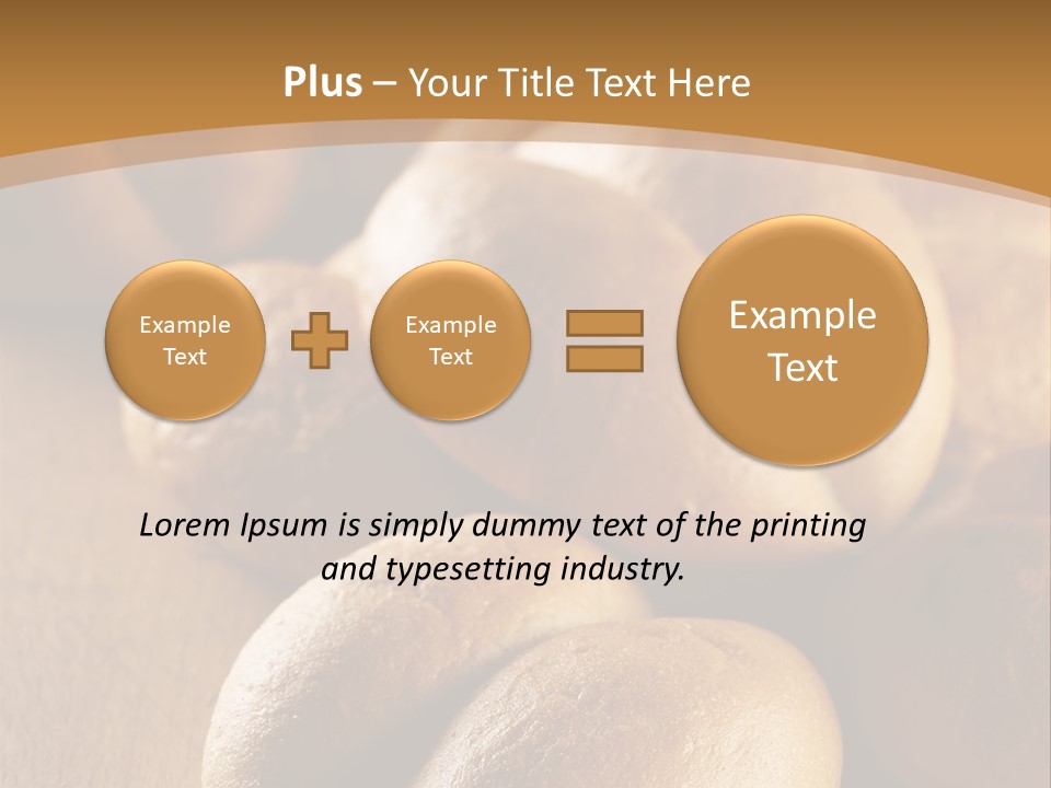 Crust Brown Breakfast PowerPoint Template