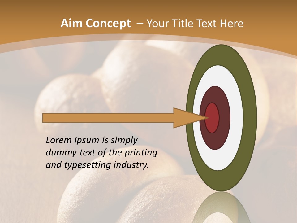 Crust Brown Breakfast PowerPoint Template