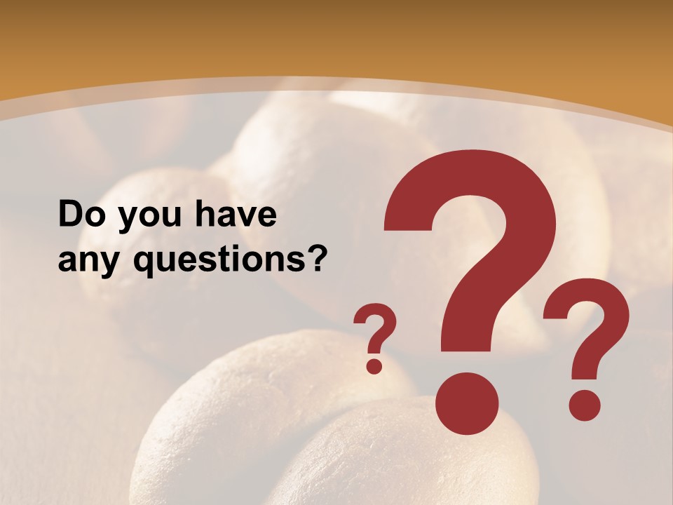 Crust Brown Breakfast PowerPoint Template