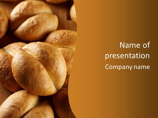 Bread Snack Crust PowerPoint Template