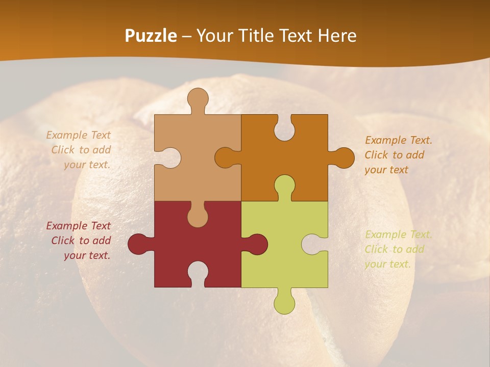 Bread Snack Crust PowerPoint Template