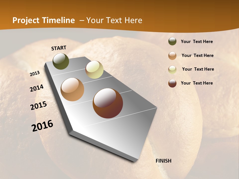 Bread Snack Crust PowerPoint Template
