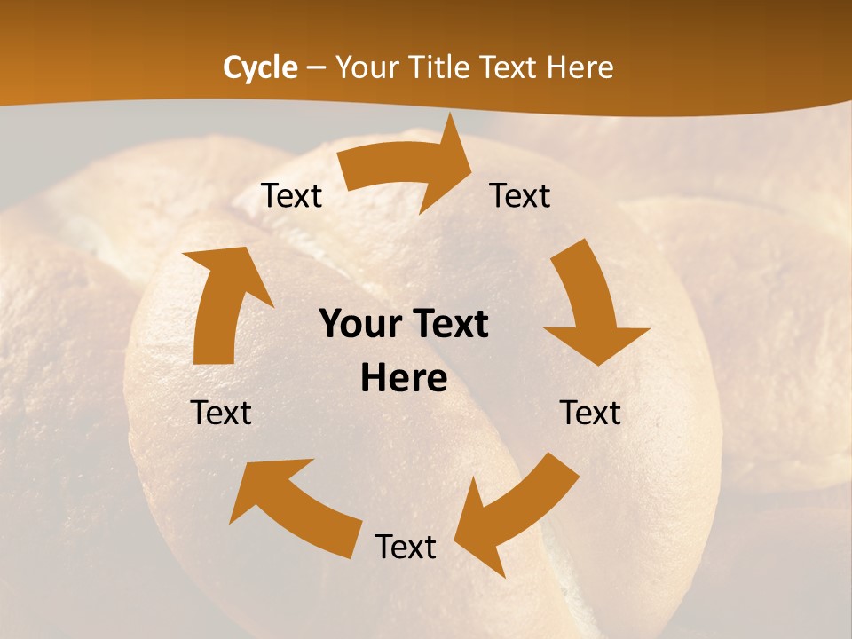 Bread Snack Crust PowerPoint Template