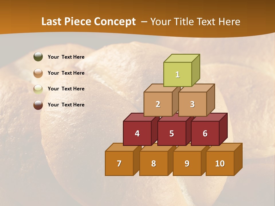 Bread Snack Crust PowerPoint Template