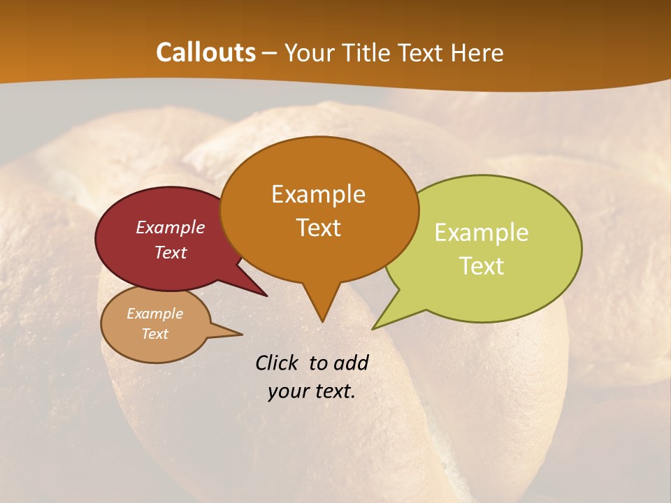 Bread Snack Crust PowerPoint Template