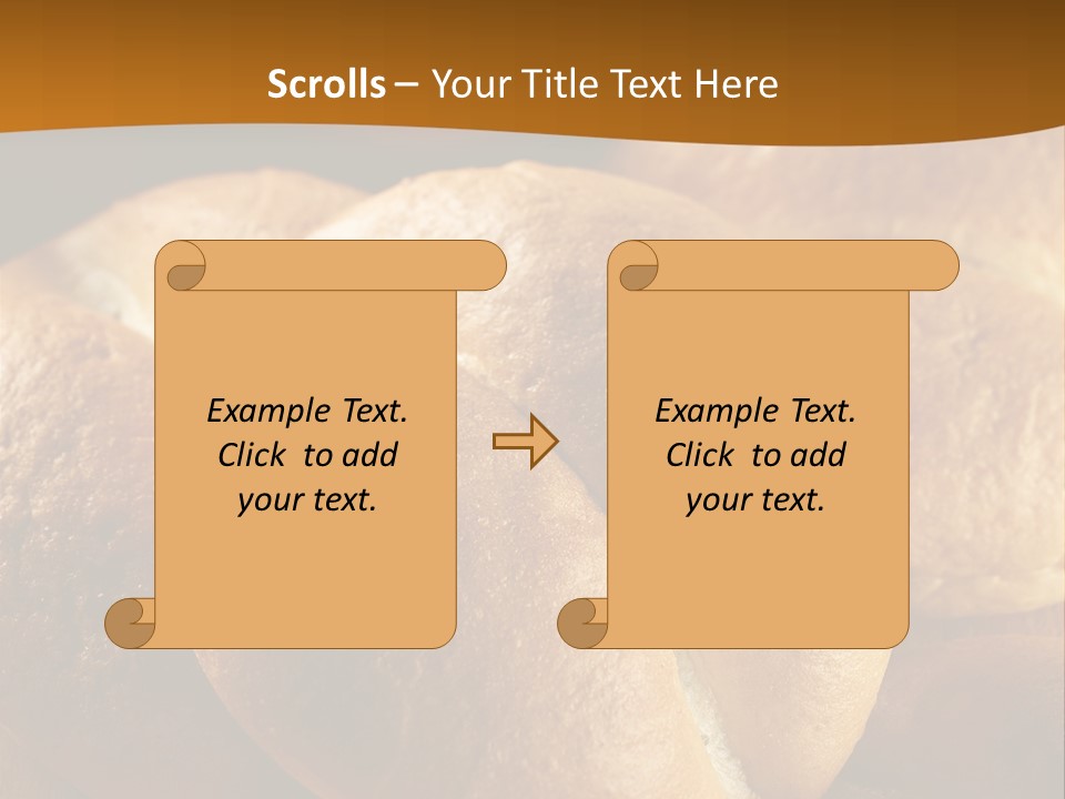 Bread Snack Crust PowerPoint Template