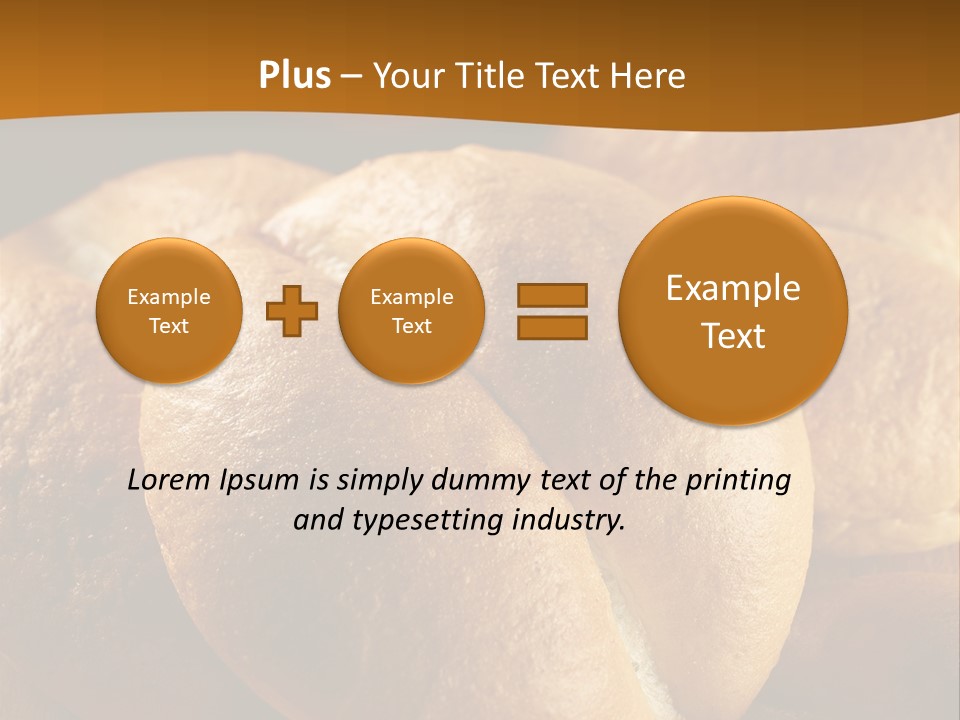 Bread Snack Crust PowerPoint Template