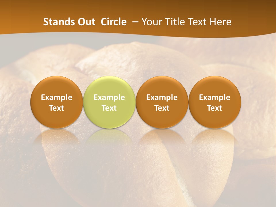 Bread Snack Crust PowerPoint Template