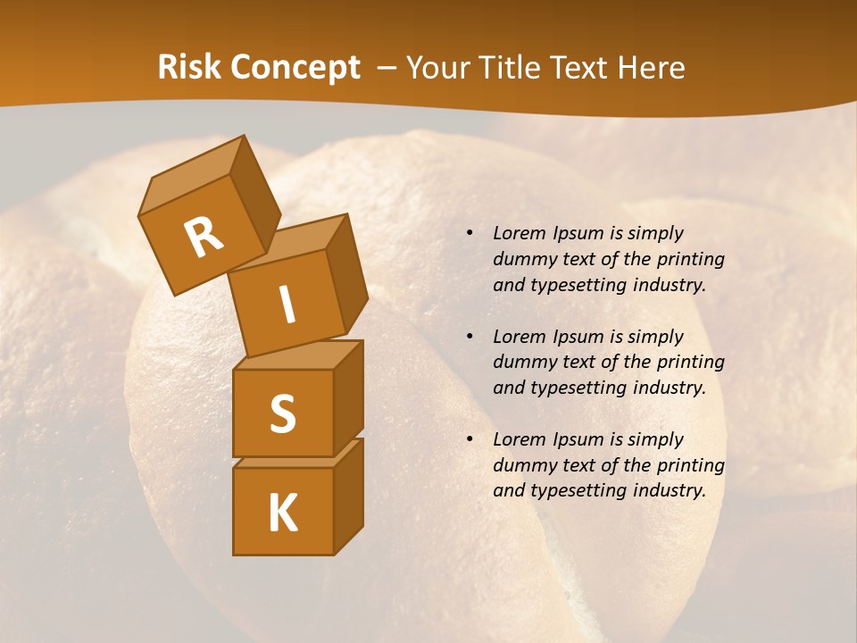 Bread Snack Crust PowerPoint Template