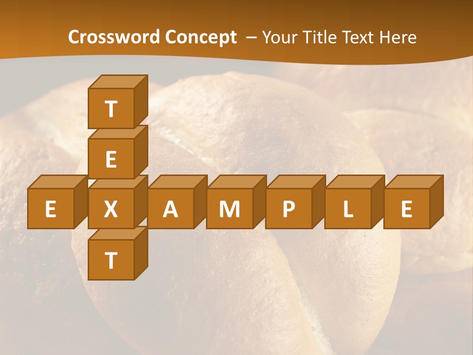 Bread Snack Crust PowerPoint Template