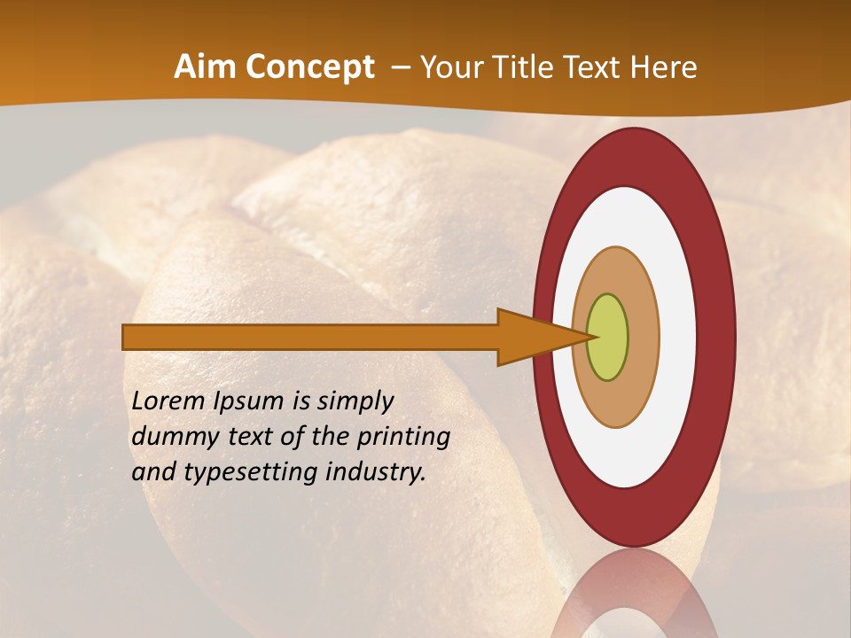 Bread Snack Crust PowerPoint Template
