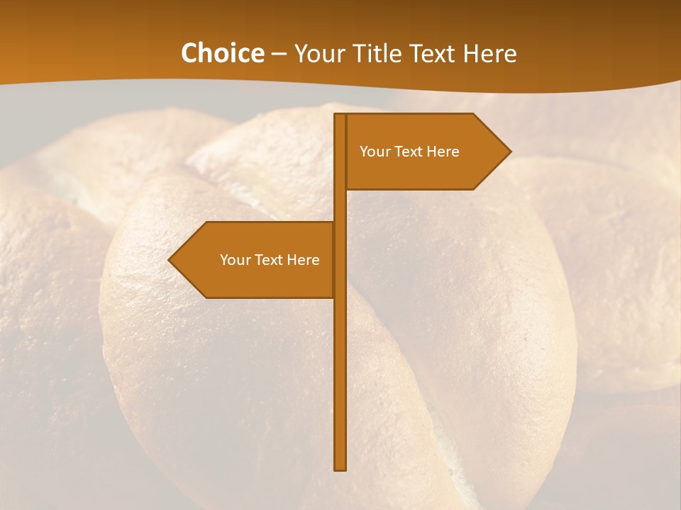 Bread Snack Crust PowerPoint Template