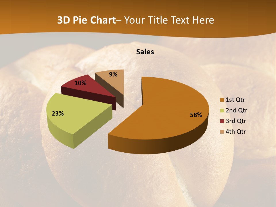 Bread Snack Crust PowerPoint Template