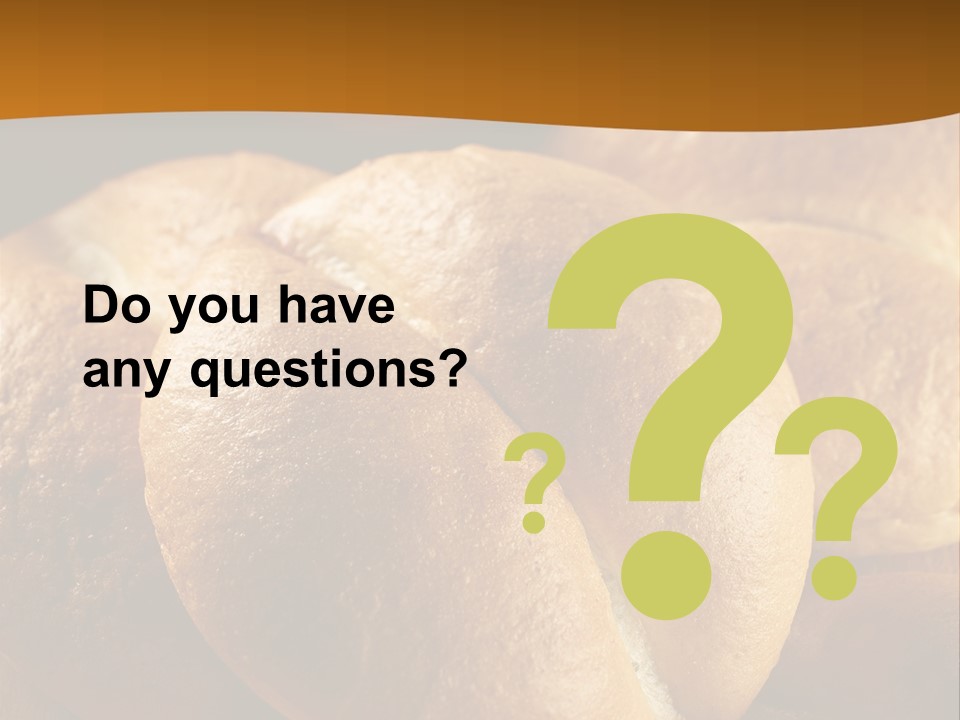 Bread Snack Crust PowerPoint Template