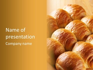 Refreshment Fresh Baked PowerPoint Template