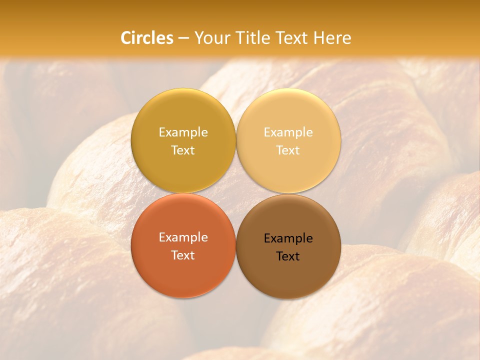Refreshment Fresh Baked PowerPoint Template