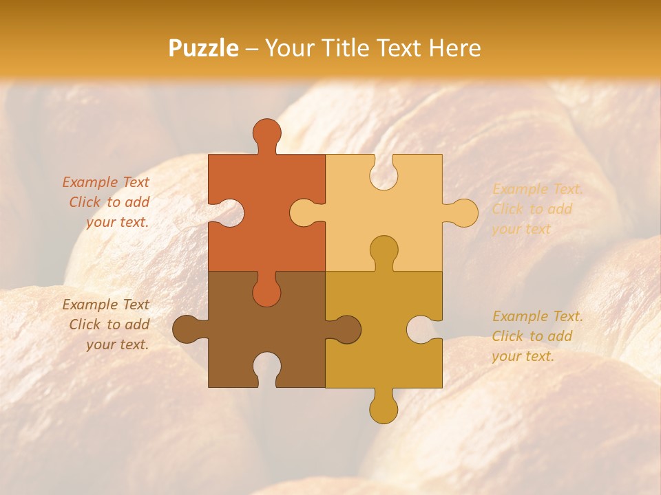 Refreshment Fresh Baked PowerPoint Template