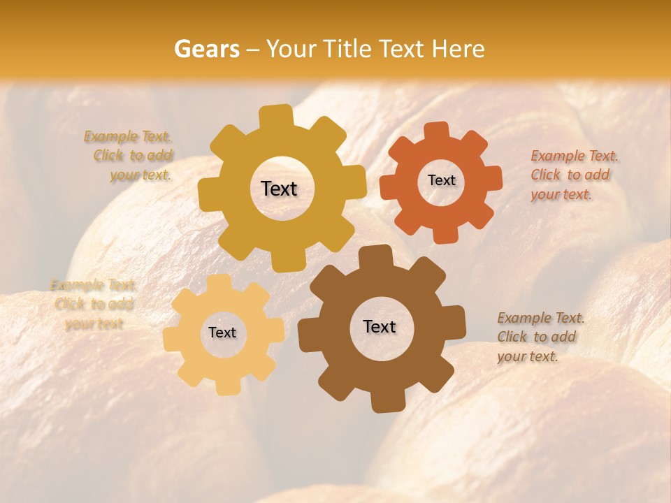 Refreshment Fresh Baked PowerPoint Template