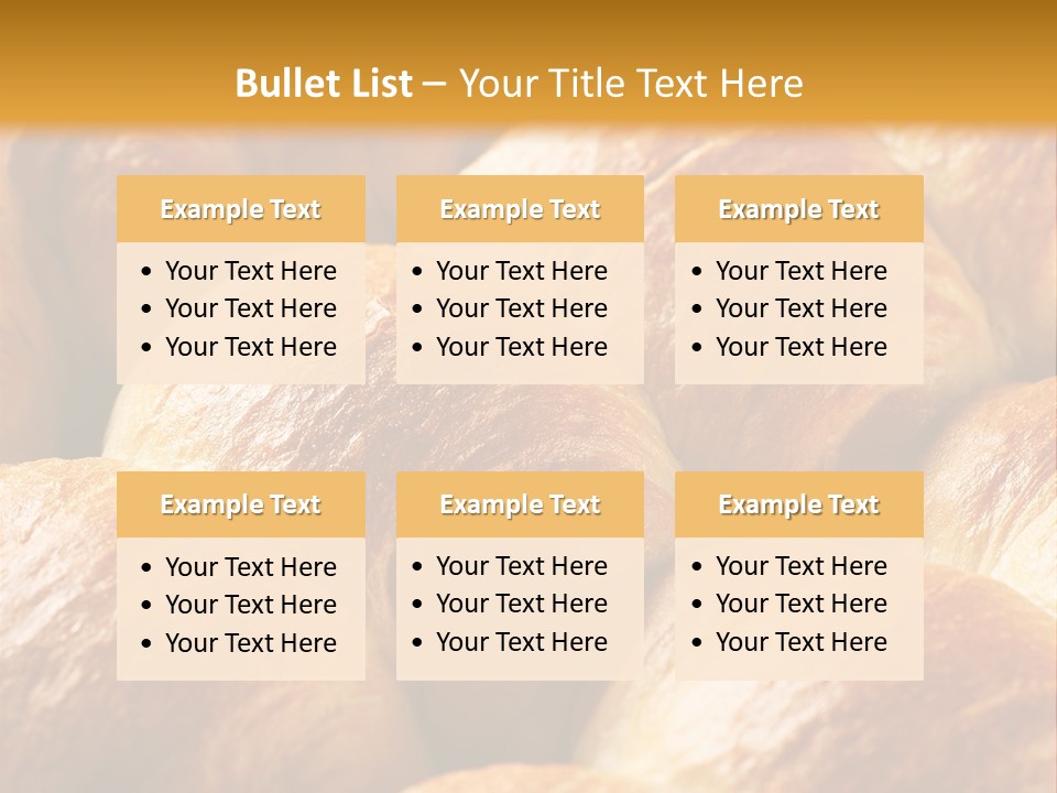 Refreshment Fresh Baked PowerPoint Template