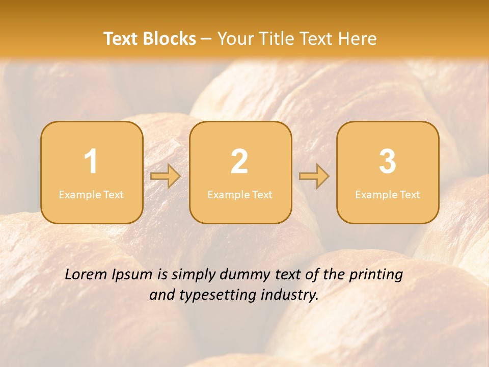 Refreshment Fresh Baked PowerPoint Template