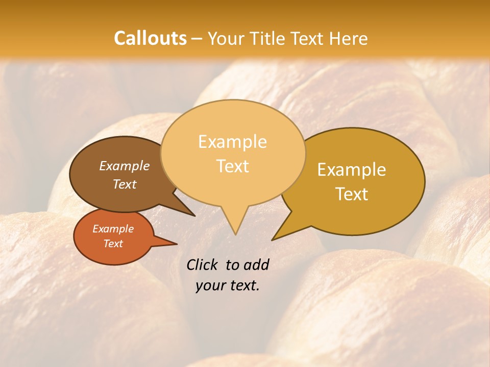 Refreshment Fresh Baked PowerPoint Template