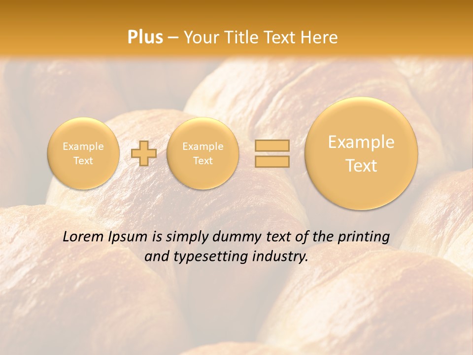 Refreshment Fresh Baked PowerPoint Template