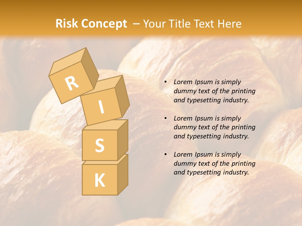 Refreshment Fresh Baked PowerPoint Template