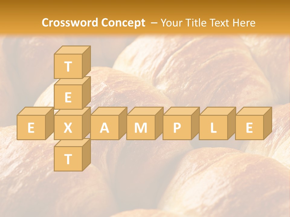 Refreshment Fresh Baked PowerPoint Template