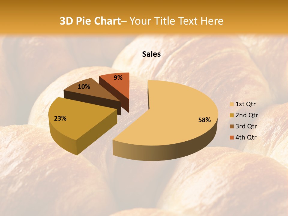 Refreshment Fresh Baked PowerPoint Template