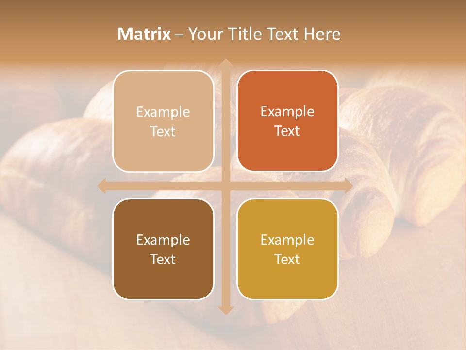 Breakfast Bread Baked PowerPoint Template