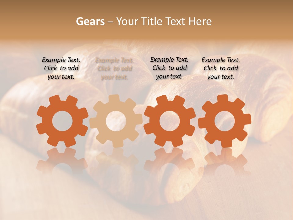 Breakfast Bread Baked PowerPoint Template