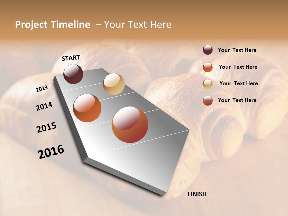 Breakfast Bread Baked PowerPoint Template