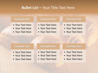 Breakfast Bread Baked PowerPoint Template