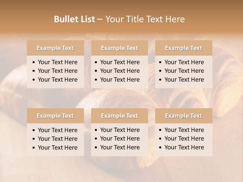 Breakfast Bread Baked PowerPoint Template