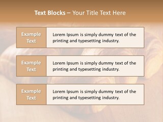 Breakfast Bread Baked PowerPoint Template