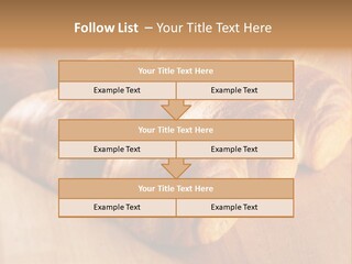 Breakfast Bread Baked PowerPoint Template