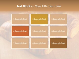 Breakfast Bread Baked PowerPoint Template