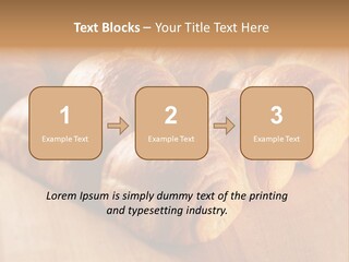 Breakfast Bread Baked PowerPoint Template