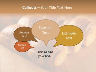 Breakfast Bread Baked PowerPoint Template