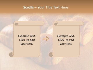 Breakfast Bread Baked PowerPoint Template