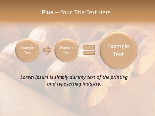 Breakfast Bread Baked PowerPoint Template