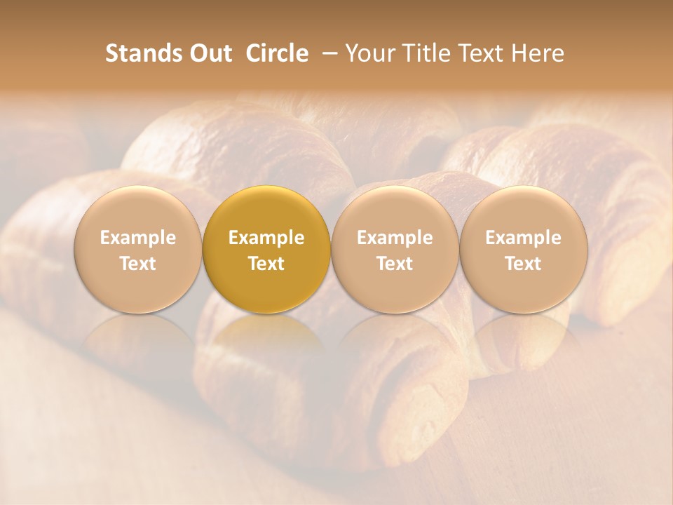 Breakfast Bread Baked PowerPoint Template