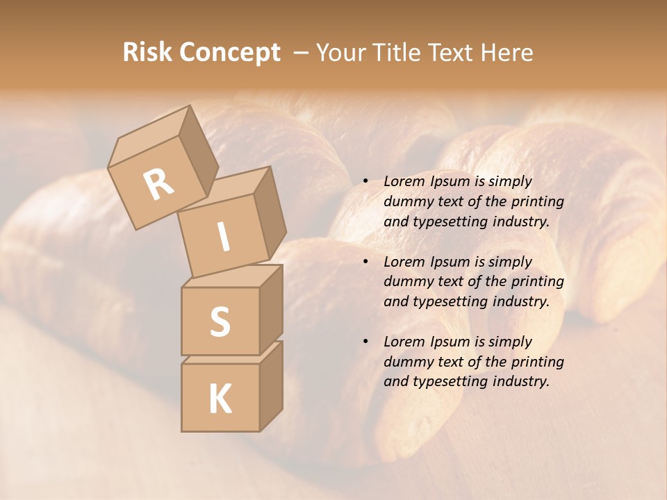 Breakfast Bread Baked PowerPoint Template